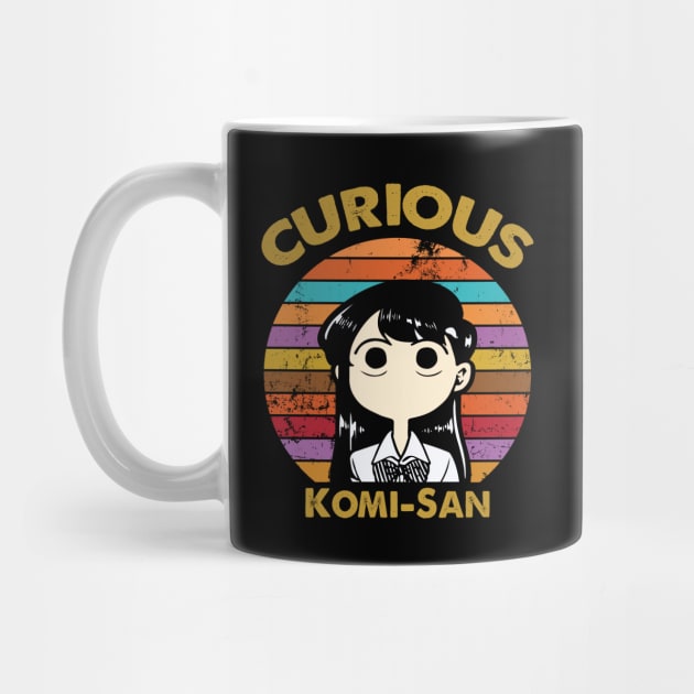 Vintage Style Curious Komi San by Madelyn_Frere